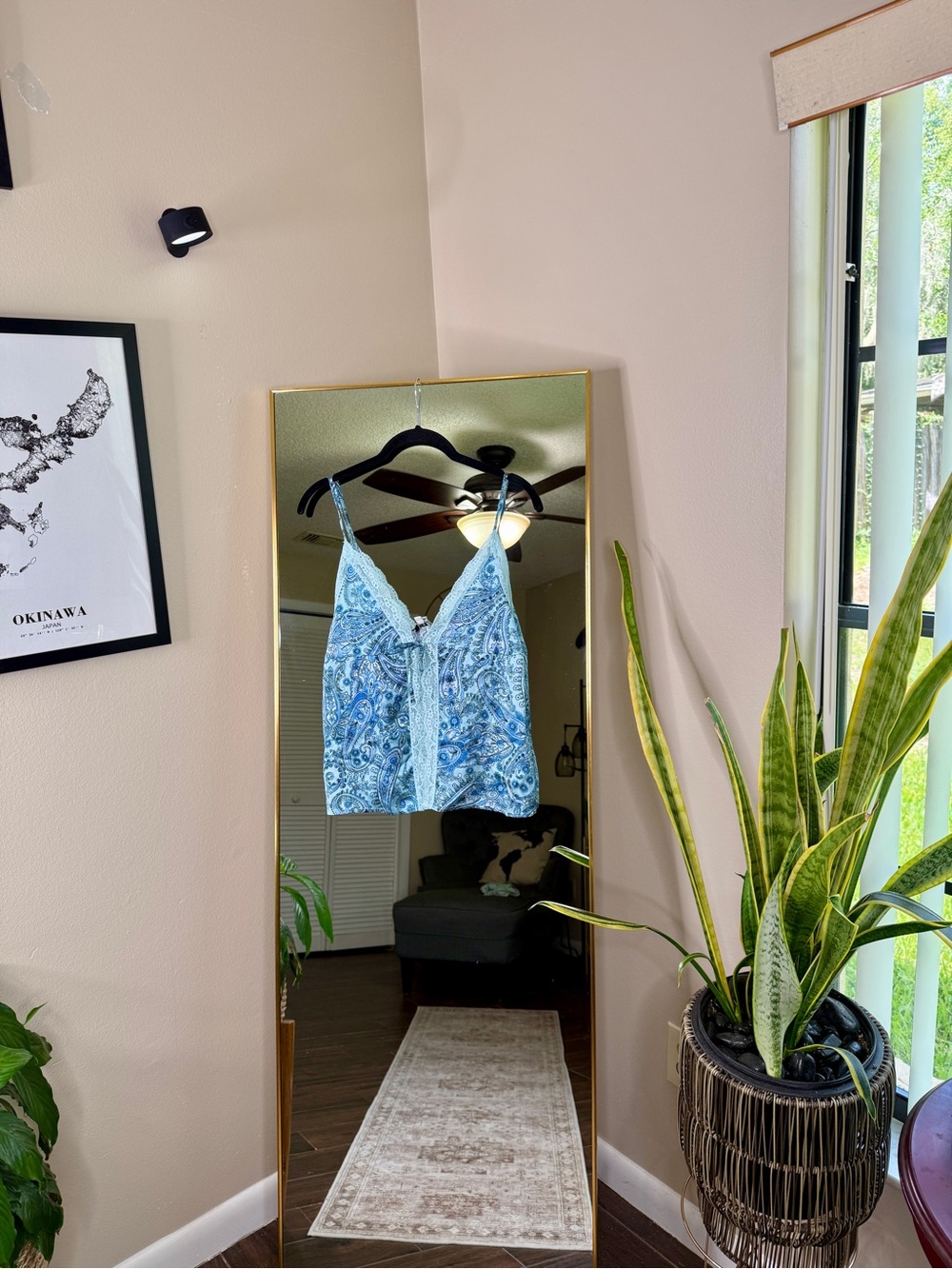 Frankie’s Bikinis Juliet Lace Silk Tank - Picture 4 of 7
